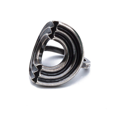 Echo Metals Triple Shield Ring