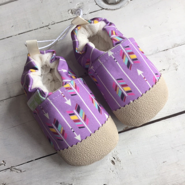 Little Pitterpat Rubber Sole Baby Shoes 12-18 Months - Main Image
