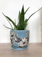 Rider Ceramics 6.5" Floral Planter