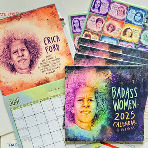 Us & We Art 2025 Badass Women Calendar