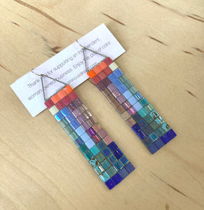 Loominous Design Long Tila Earrings