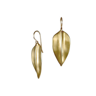 Carolyn Keys Calla Earrings Brass