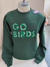 Zipped & Printed Go Birds Sweatshirt