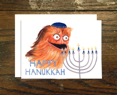 Kimmy Makes Things Happy Hanukkah Gritty Card