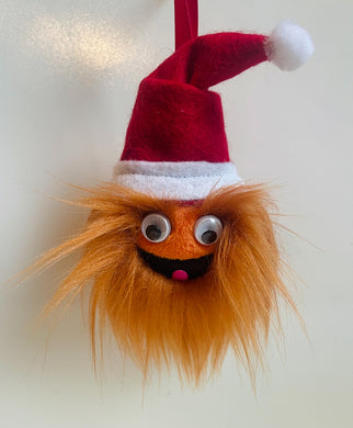 Ojo Del Tigre Designs Gritty Santa Ornament