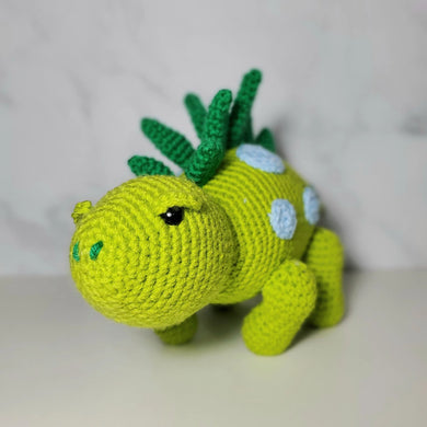 BeeHandmade Crocheted Stegosaurus Plush