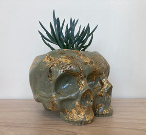 Maker Missya Double Skull Planter