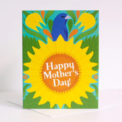 exit343design Sunflower Happy Mother's Day Card