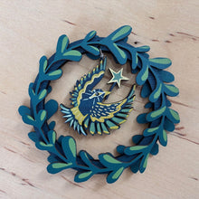 Squirrel Dance Farm Star Eagle Ornament