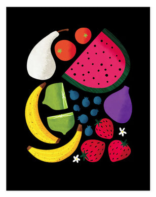 Hideaway House Studio Fruit Print