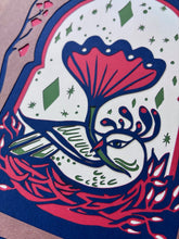 Squirrel Dance Farm Ginkgo Bird Paper Cut