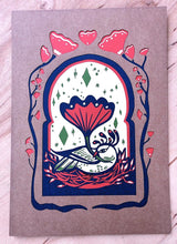 Squirrel Dance Farm Ginkgo Bird Paper Cut