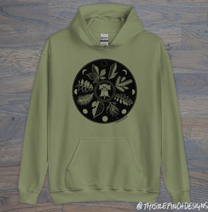 Thistle Finch Philly Trees Hex Hoodie