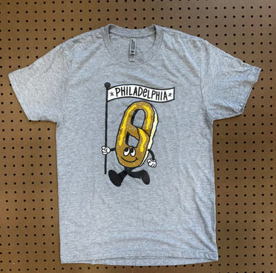 Yardsale Press Marching Philly Pretzel Shirt