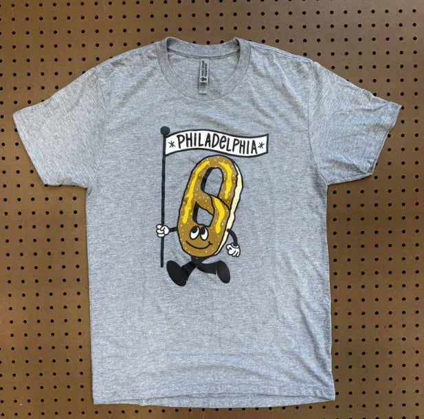 Yardsale Press Marching Philly Pretzel Shirt