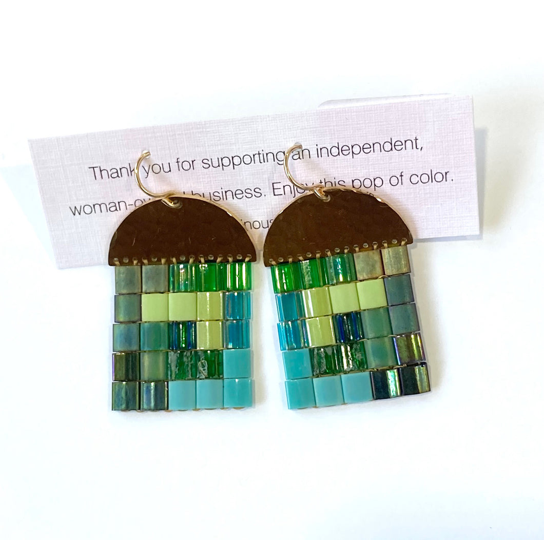 Loominous Design Short Tila Earrings