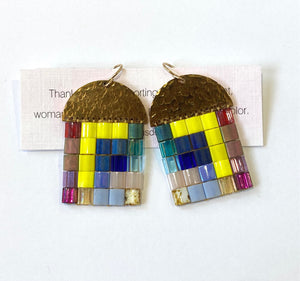 Loominous Design Short Tila Earrings