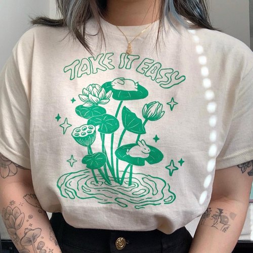Huiyi Kuo Take It Easy Tshirt