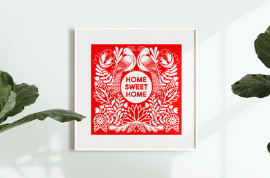 Exit343Design Home Sweet Home Print