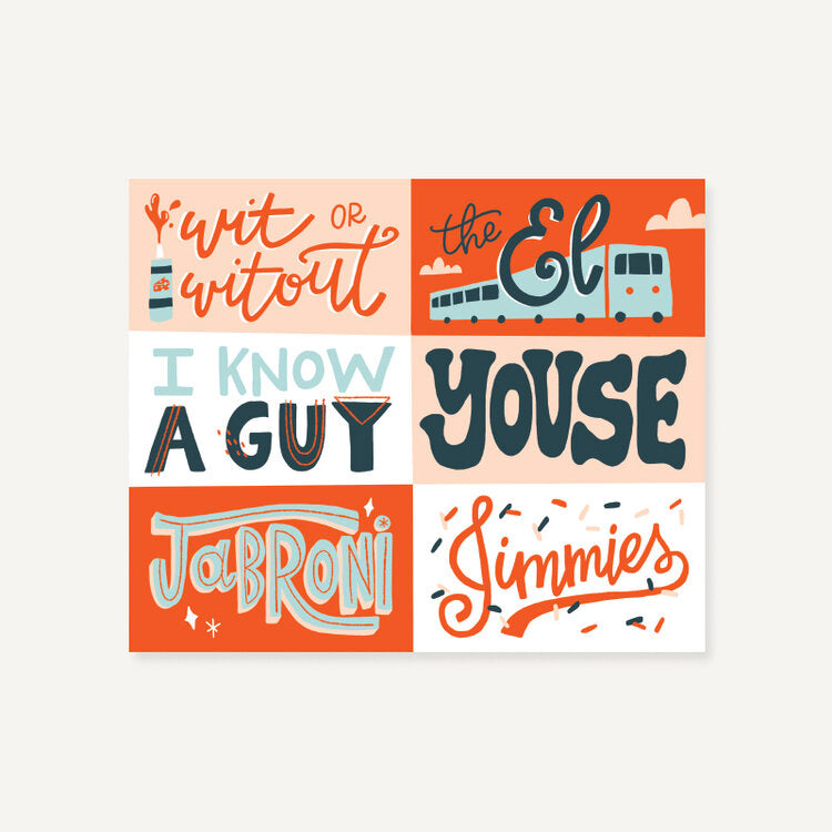 Alisa Wismer Philly Slang 2 Print