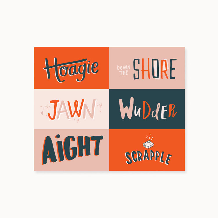 Alisa Wismer Philly Slang 1 Print