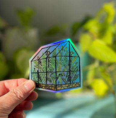 Amy Rice Hologram Terrarium Sticker