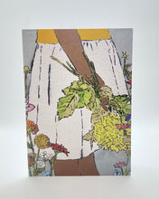 Amy Rice Girl with Bouquet Card