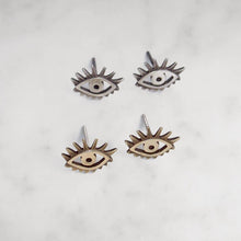 Carolyn Keys Ojo Studs in Sterling Silver