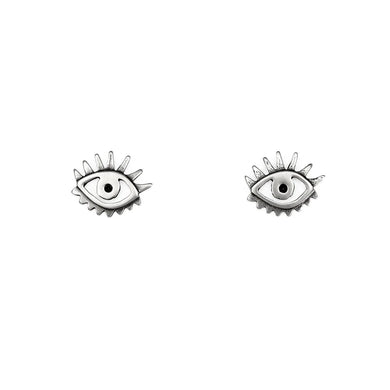 Carolyn Keys Ojo Studs in Sterling Silver