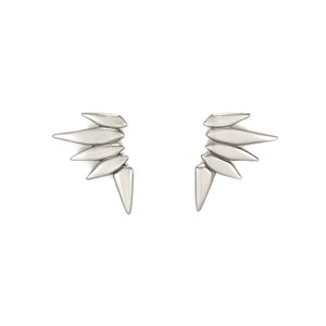 Carolyn Keys Punk Studs in Sterling Silver