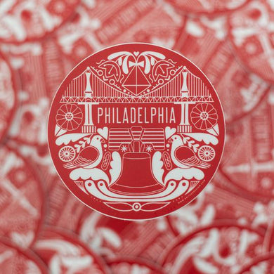 exit343design Philadelphia Icons Sticker