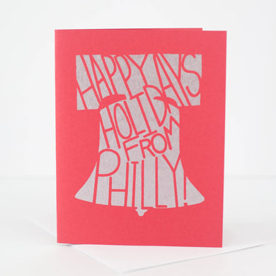 Exit343Design Happy Holidays From Philly Card