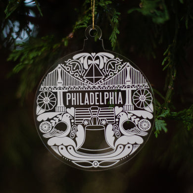 exit343design Philadelphia Icons Ornament