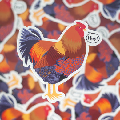 Exit343Designs Chicken Sticker