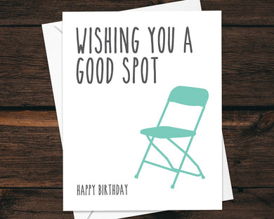 Frankadelphia Good Spot Happy Birthday Card