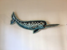Horse & Hare Narwhal Wood Cut