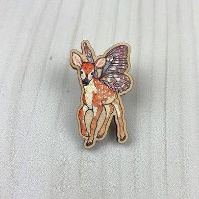 Sarah Draws Things Fairy Fawn Pin