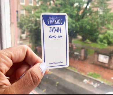 Ana Thorne Parking Jawn Sticker
