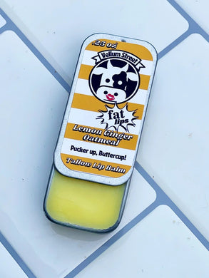 Vellum St Soap Co Lemon Ginger Oatmeal Lip Balm .25oz