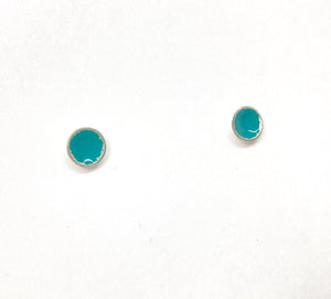 Studio JmcG Jewelry Spring Color Enamel Cup Earrings