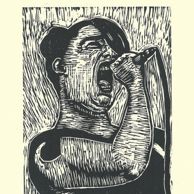 Horse & Hare Kathleen Hanna Linocut Print