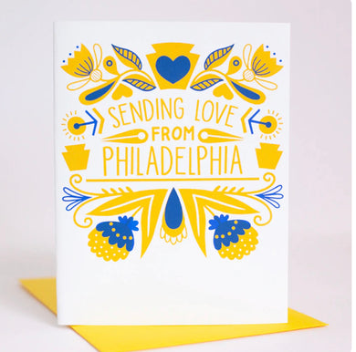 exit343design Sending Love from Philadelphia Card