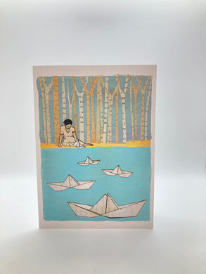 Amy Rice Paperboat Card