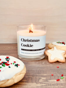 Rosewood Home Christmas Cookie Candle