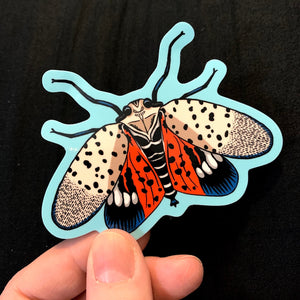 Sophie Margot Art Lanternfly Sticker